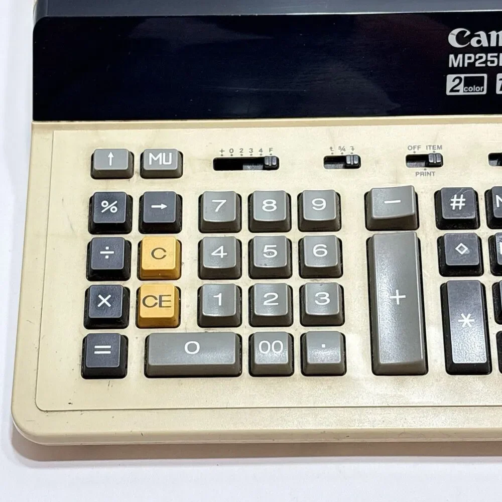 Canon MP25D Desktop Calculator XL Display 12 Digital - Tested Working